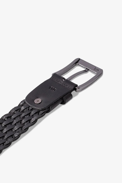 Helen Örgü Hakiki Deri Kemer 3.5 Cm