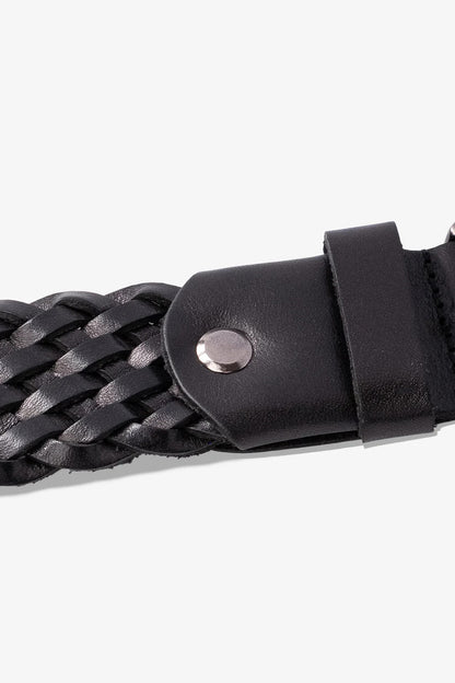 Helen Örgü Hakiki Deri Kemer 3.5 Cm