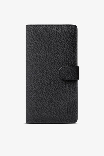 Lucas Hakiki Deri Telefon Cüzdanı