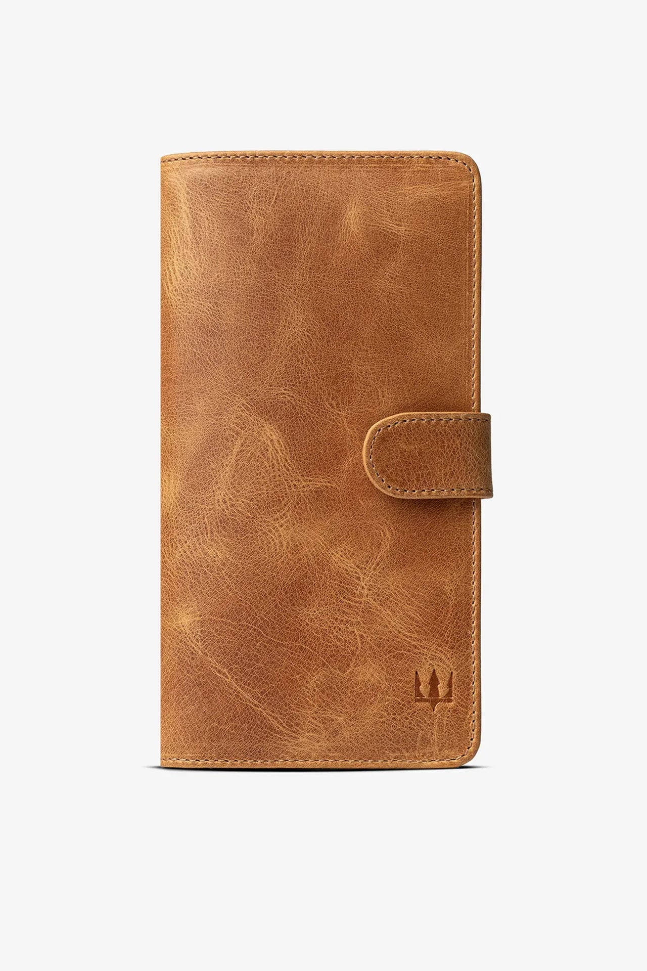 Lucas Hakiki Deri Telefon Cüzdanı