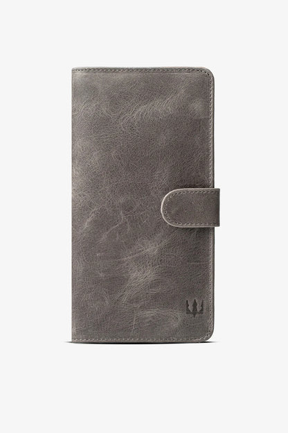 Lucas Hakiki Deri Telefon Cüzdanı