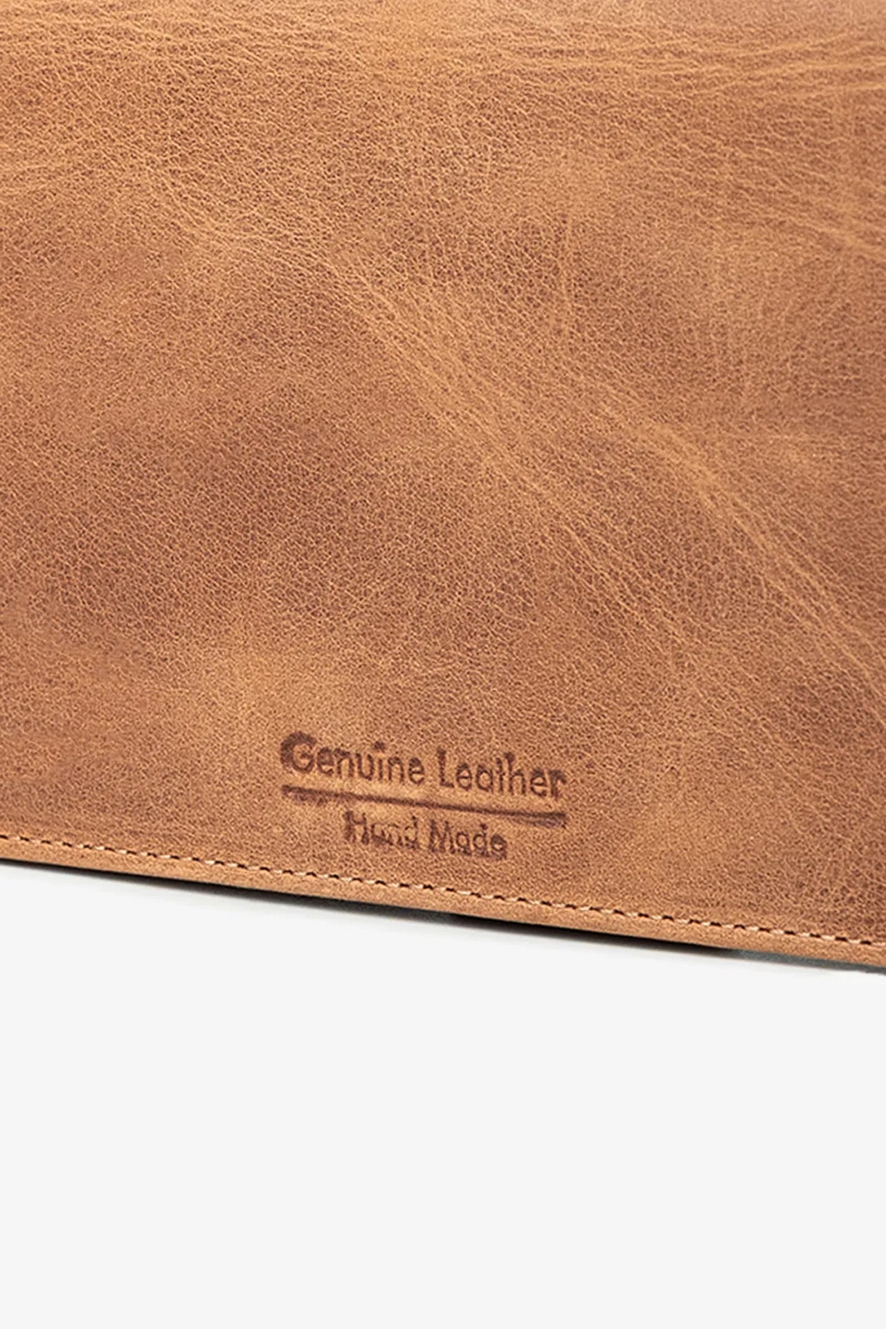 Lucas Hakiki Deri Telefon Cüzdanı