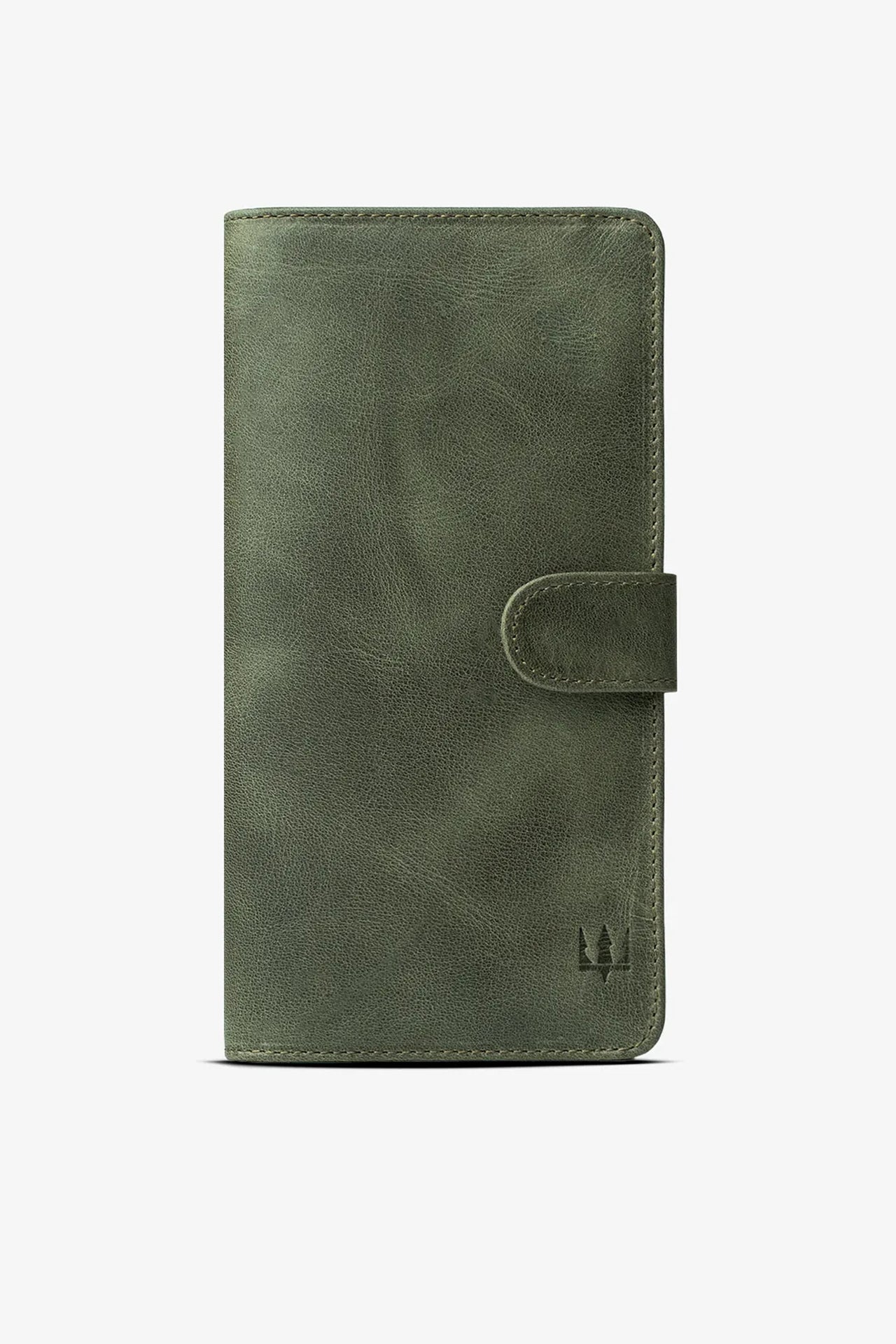 Lucas Hakiki Deri Telefon Cüzdanı