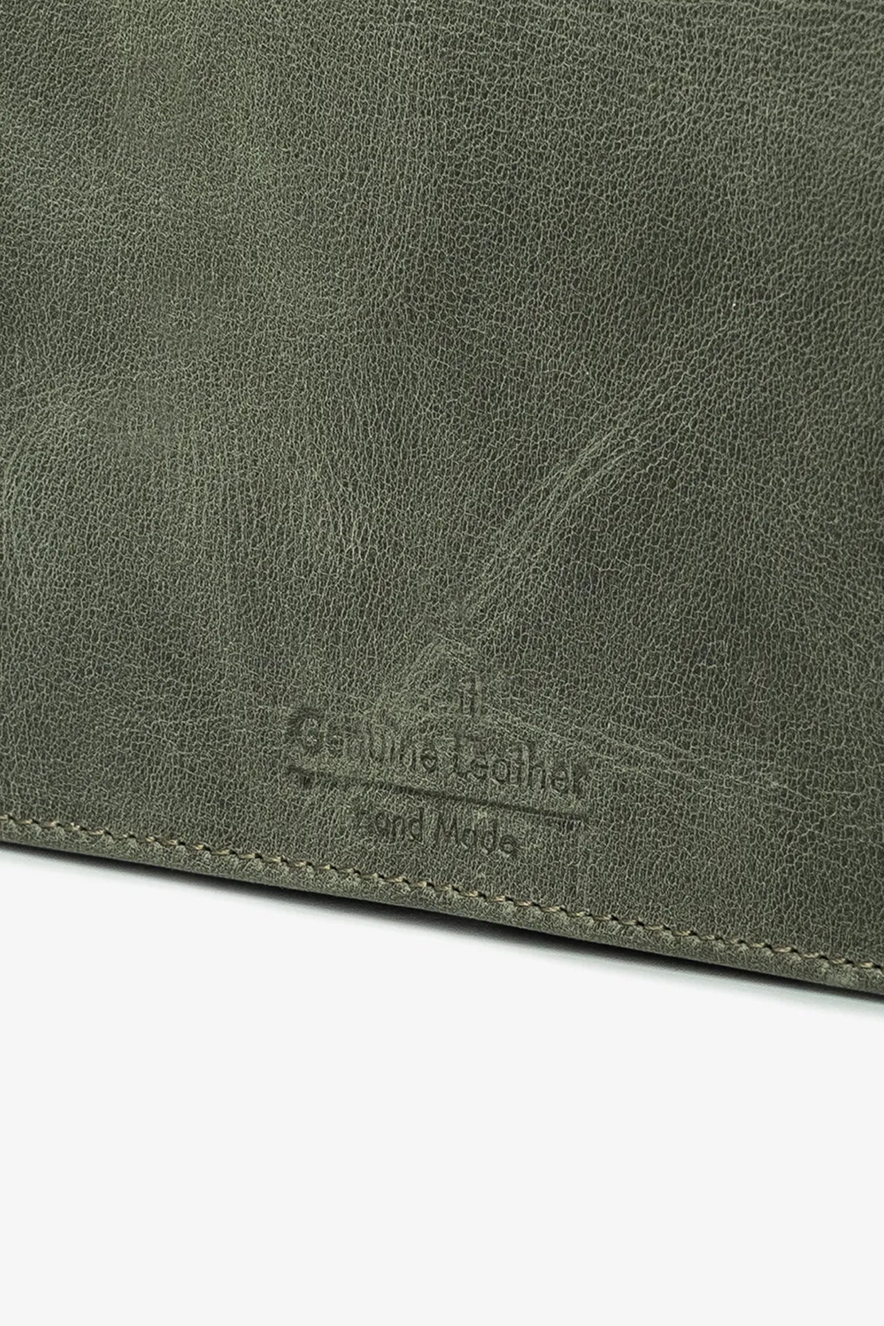 Lucas Hakiki Deri Telefon Cüzdanı