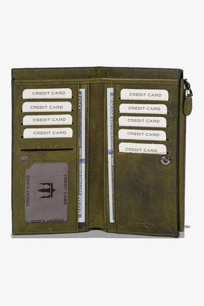 Nairobi Telefon Hazneli Deri Cüzdan