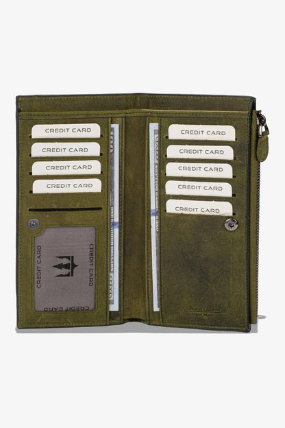 Nairobi Telefon Hazneli Deri Cüzdan