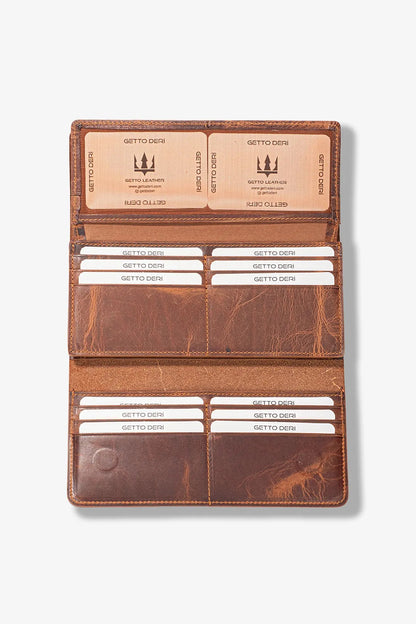 Santa Hakiki Deri Portföy Cüzdan