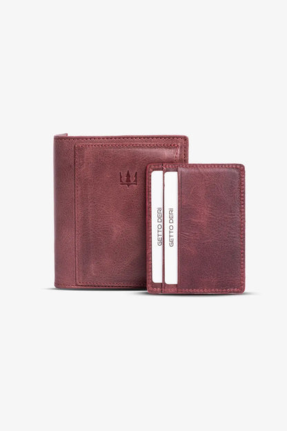 Resto Hakiki Deri Cüzdan