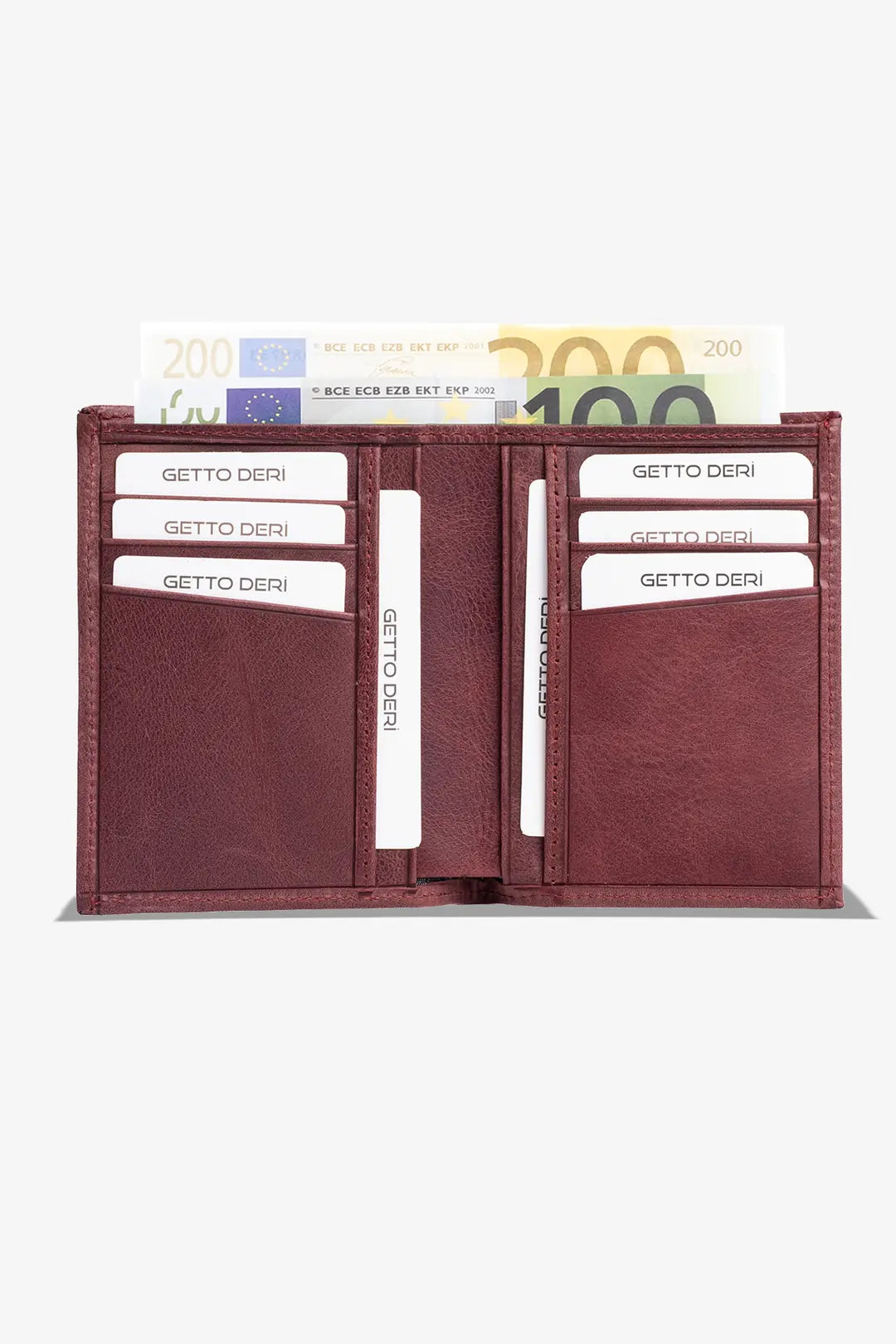 Resto Hakiki Deri Cüzdan