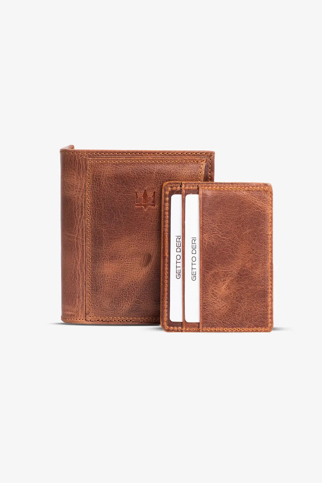 Resto Hakiki Deri Cüzdan