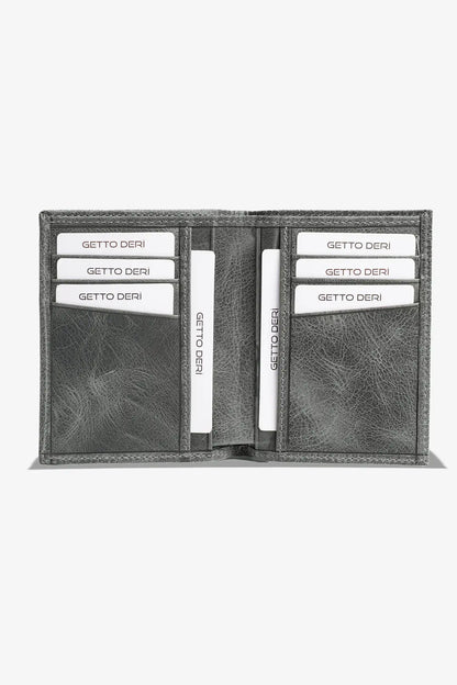 Resto Hakiki Deri Cüzdan