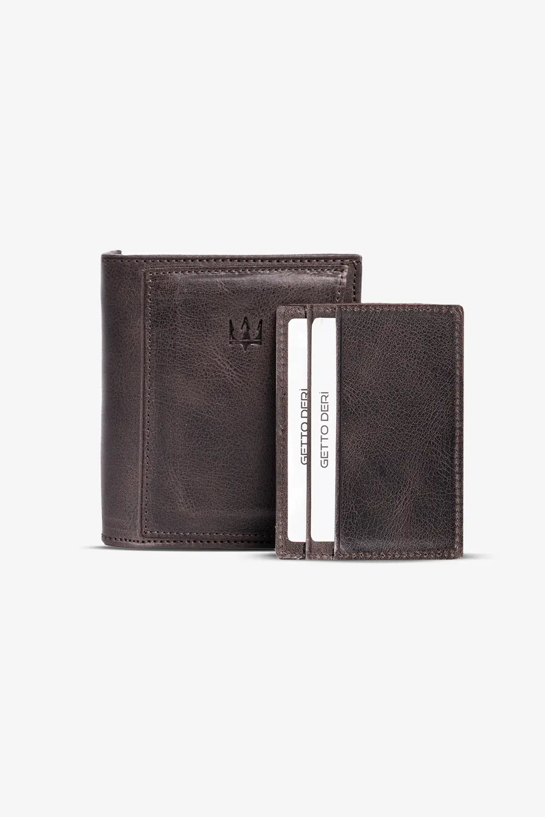 Resto Hakiki Deri Cüzdan