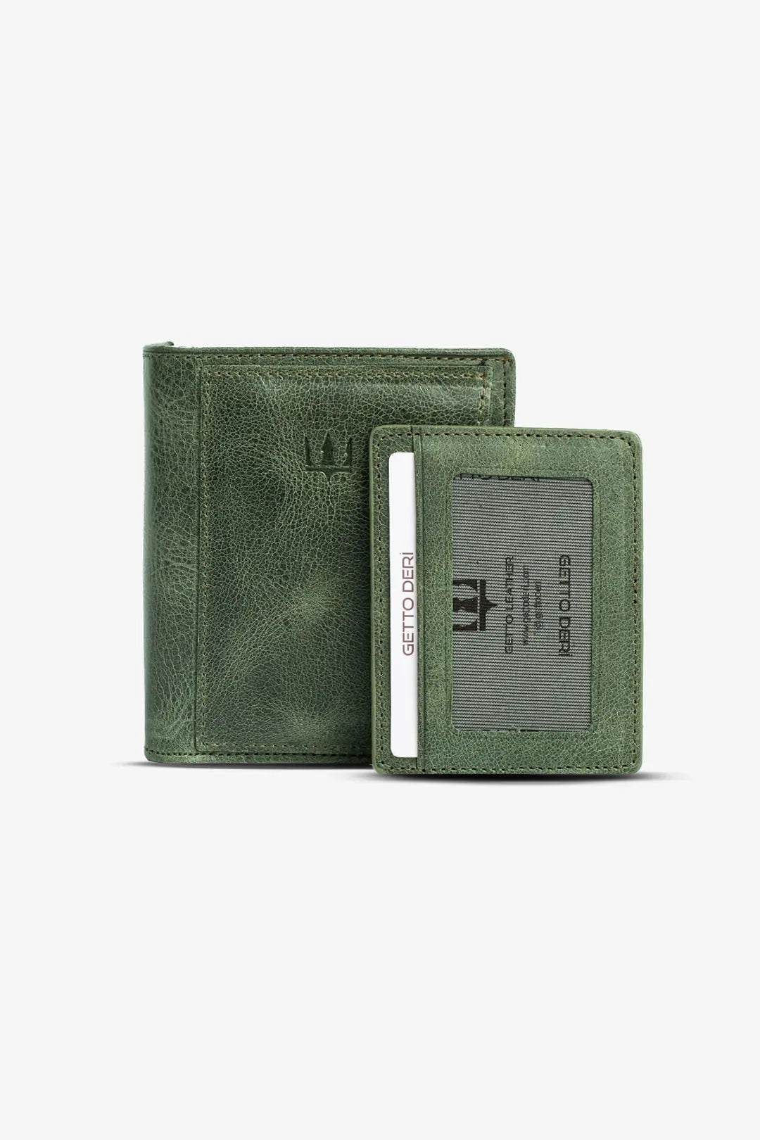 Resto Hakiki Deri Cüzdan