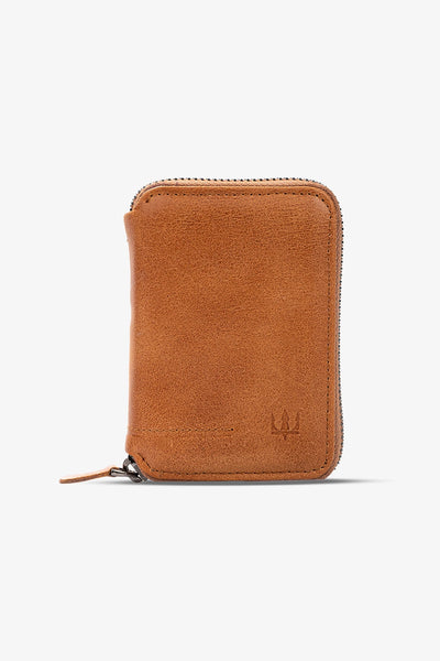 Zip Hakiki Deri Fermuarlı Cüzdan