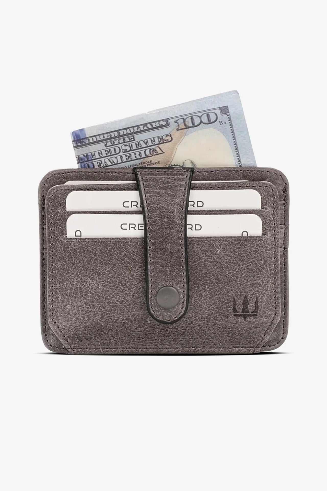 Vento Hakiki Deri Çıt çıtlı Cüzdan