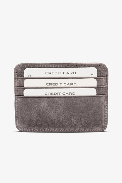 Vento Hakiki Deri Çıt çıtlı Cüzdan