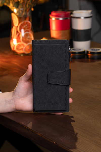 Zoe Telefon Hazneli Hakiki Deri Cüzdan