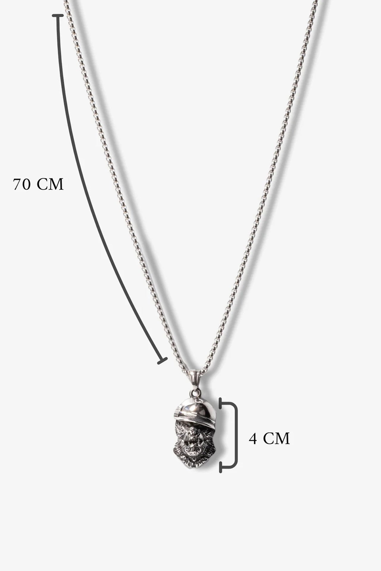 Godzilla Çelik Kolye