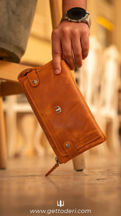 Granada Hakiki Deri El Çantası