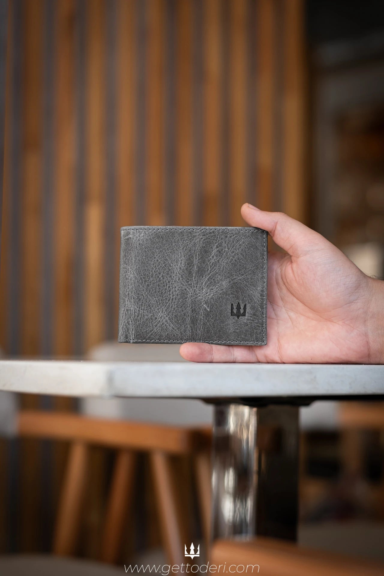 Cio Hakiki Deri Cüzdan