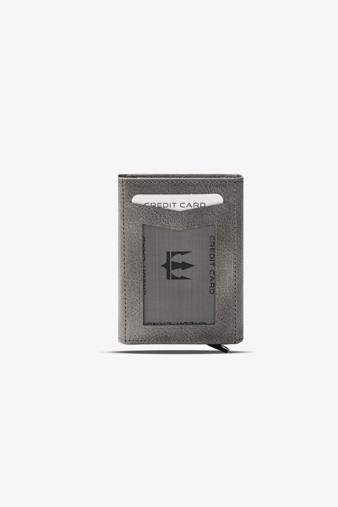 Prag Mekanizmalı Hakiki Deri Cüzdan