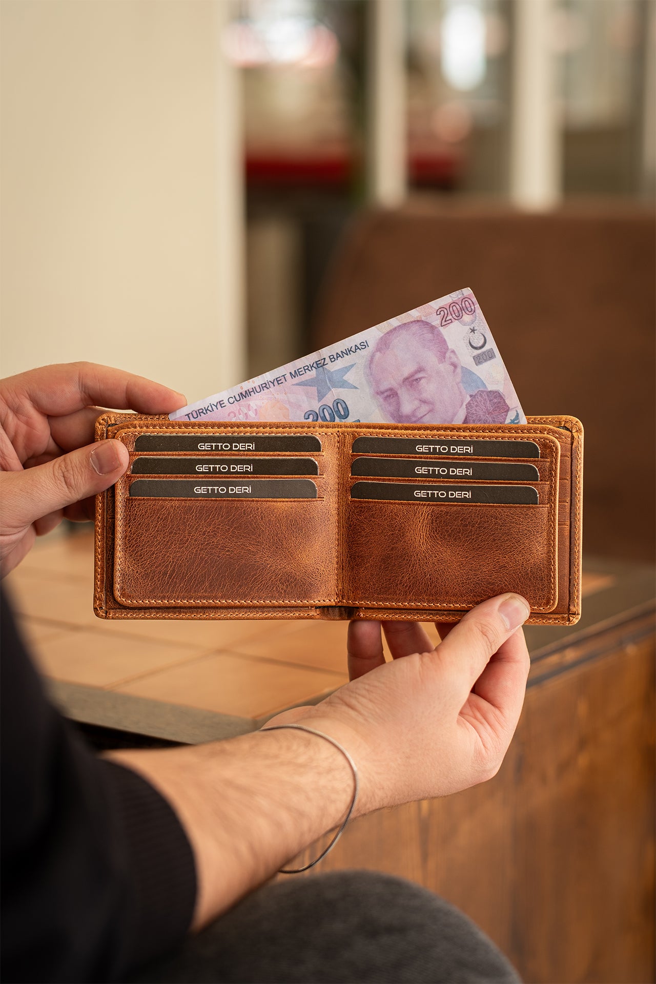 Royal Hakiki Deri Cüzdan