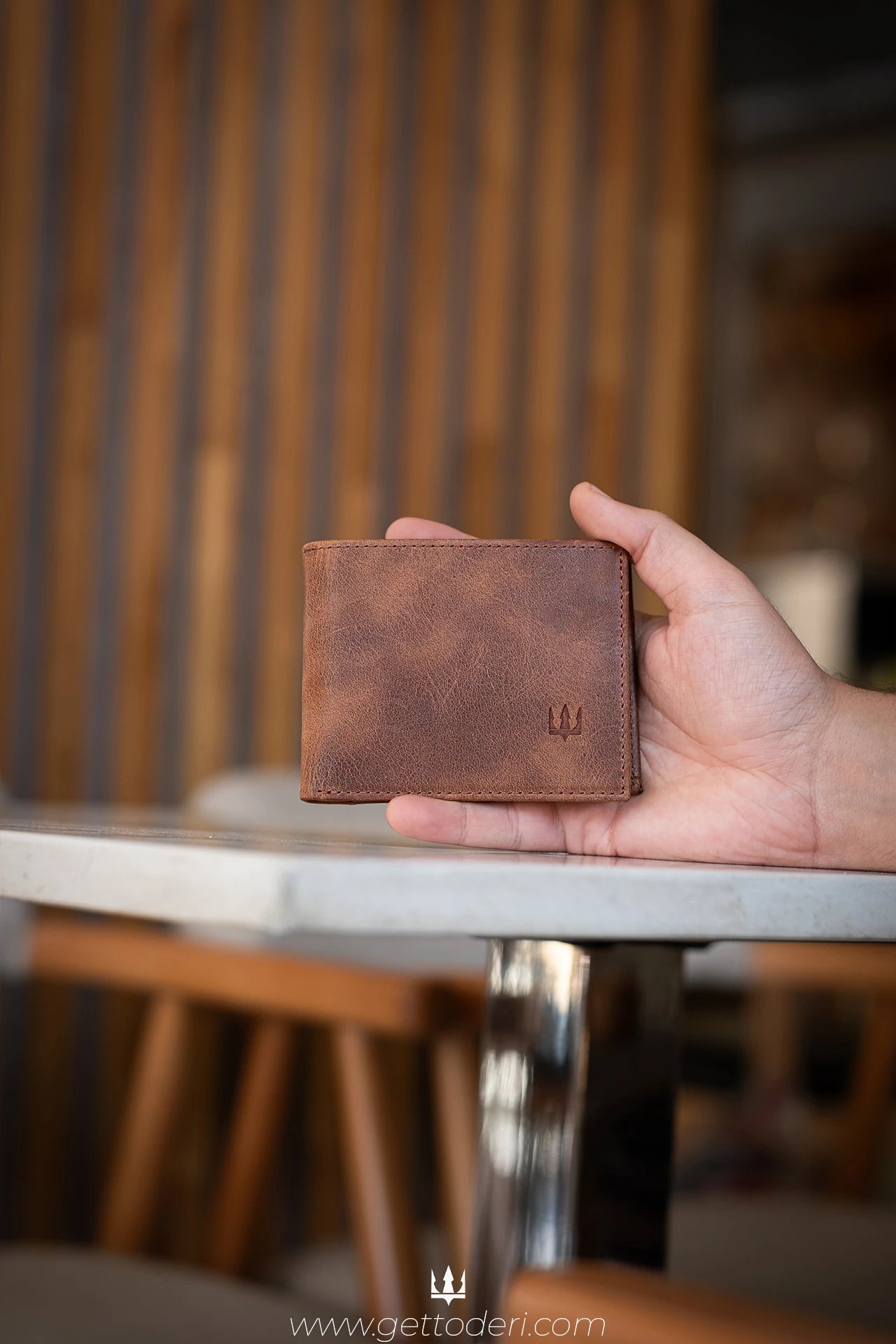 Cio Hakiki Deri Cüzdan