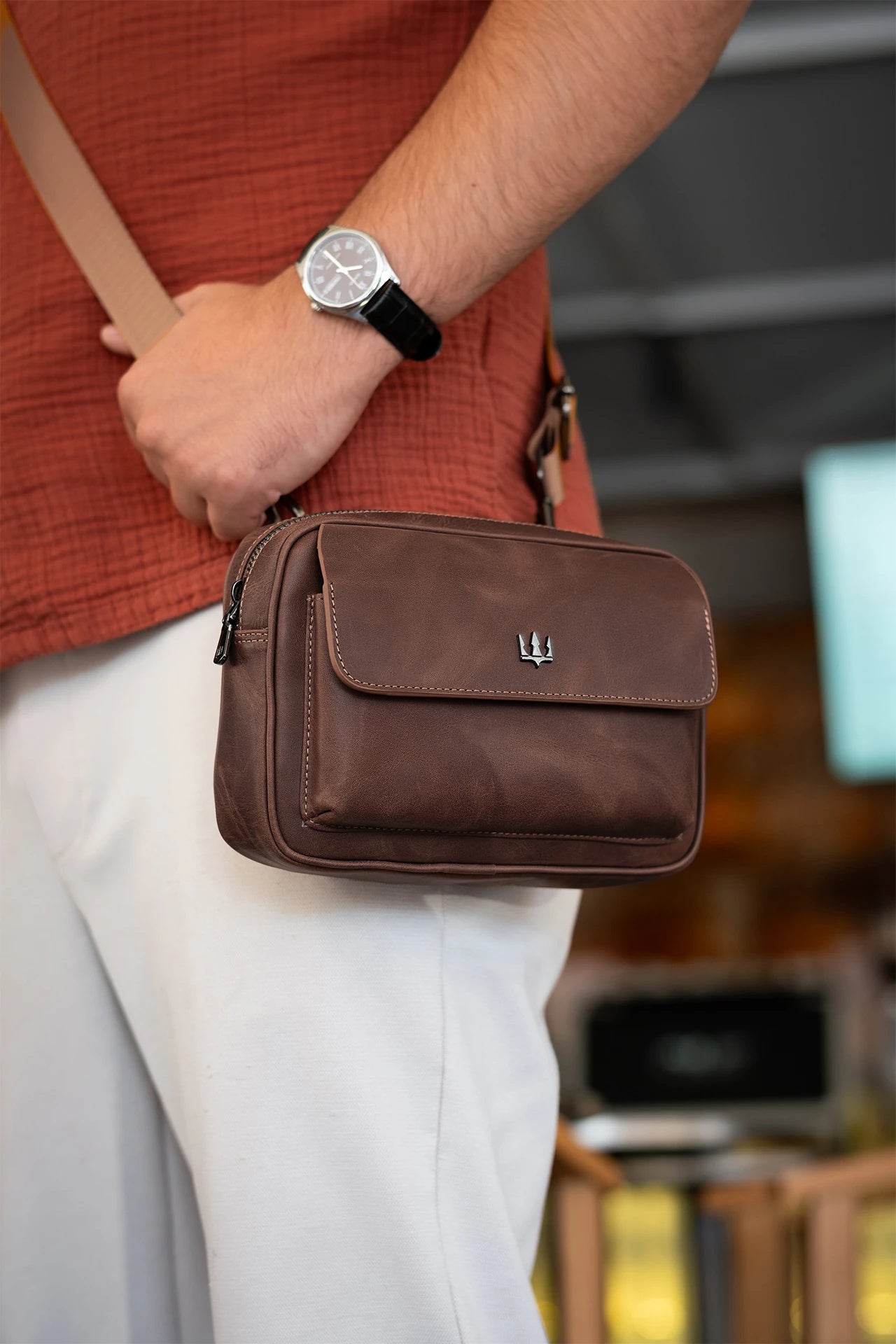 Giesto Hakiki Deri Çanta