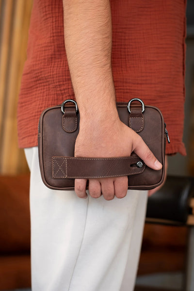 Giesto Hakiki Deri Çanta