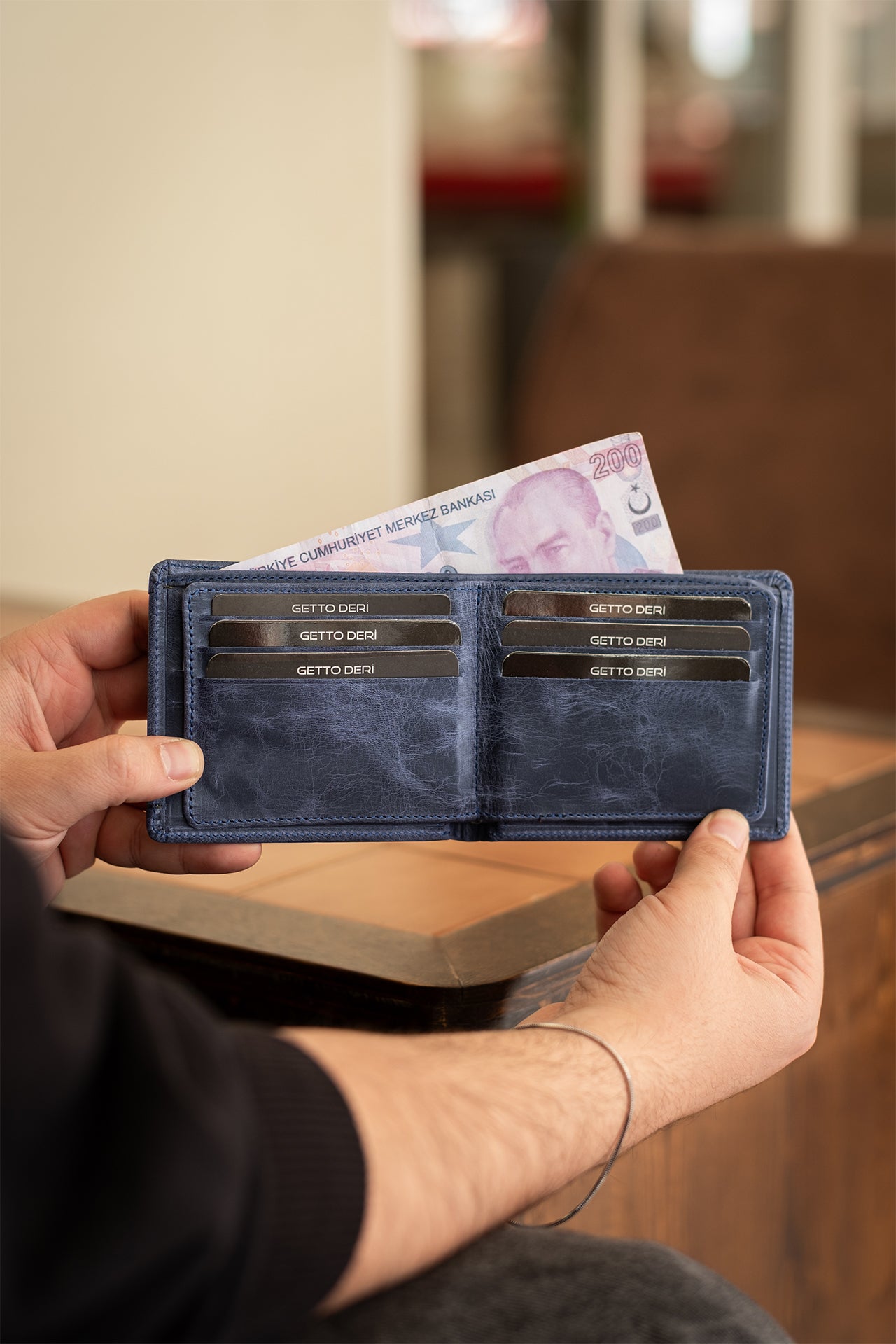 Royal Hakiki Deri Cüzdan
