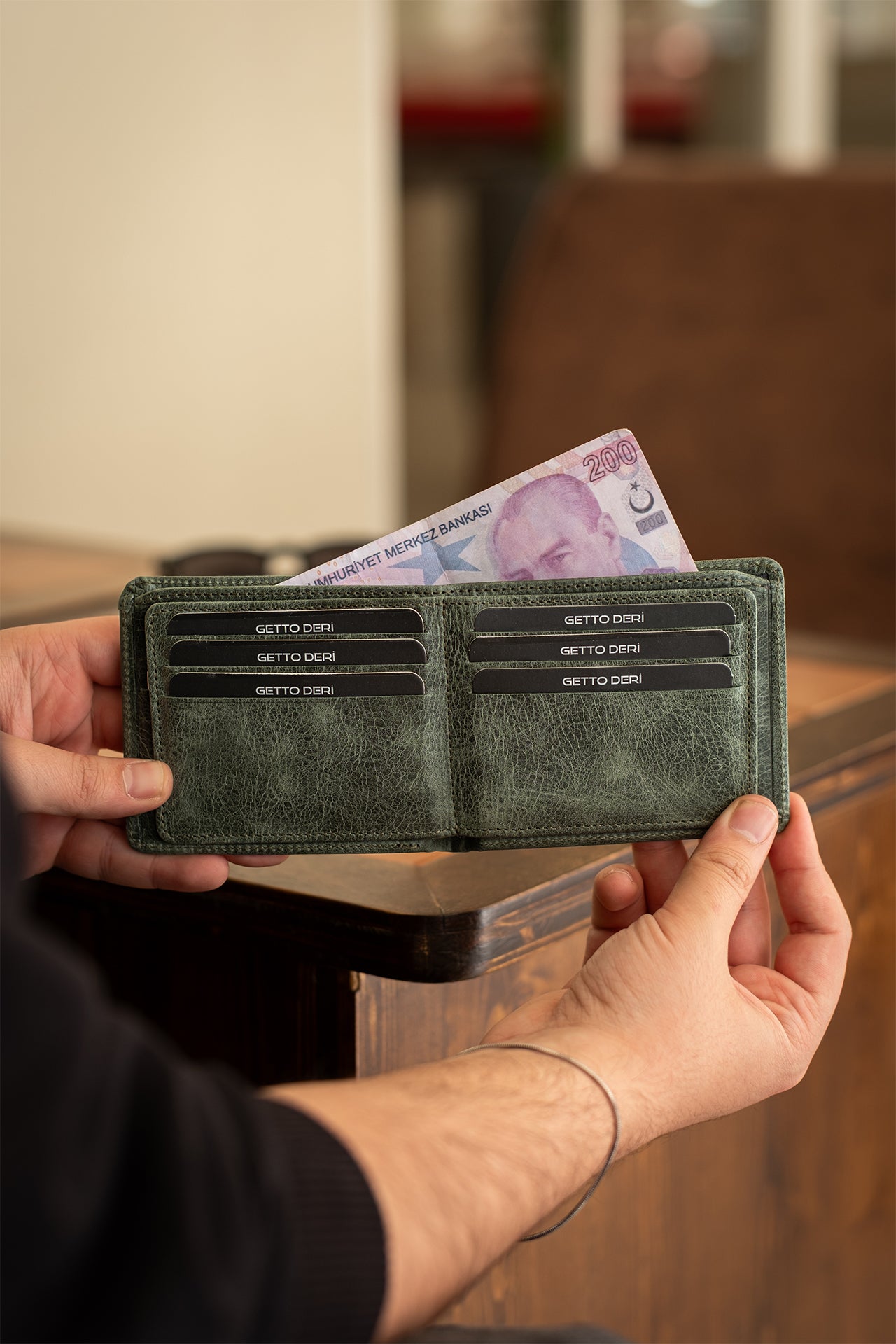 Royal Hakiki Deri Cüzdan