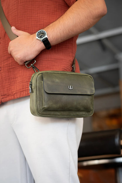 Giesto Hakiki Deri Çanta