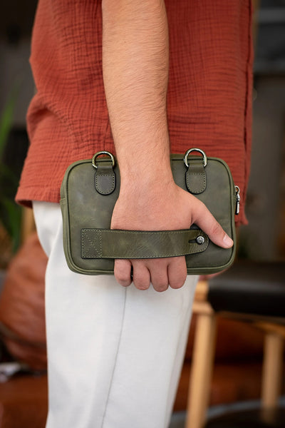 Giesto Hakiki Deri Çanta