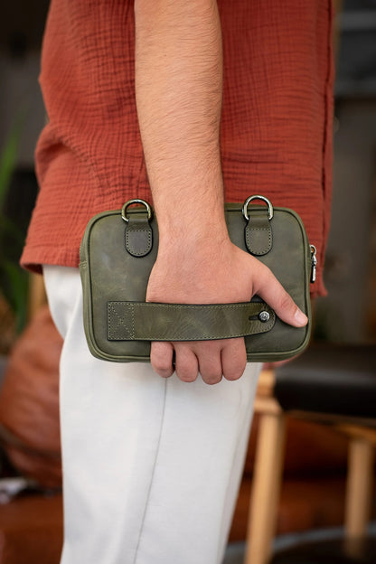 Giesto Hakiki Deri Çanta