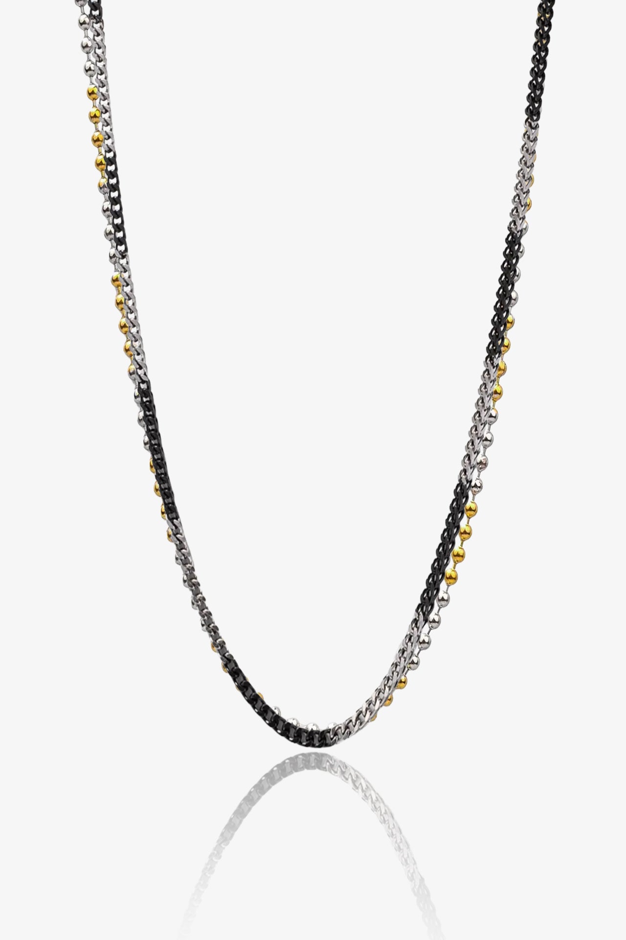 Herringbone Çelik Kolye