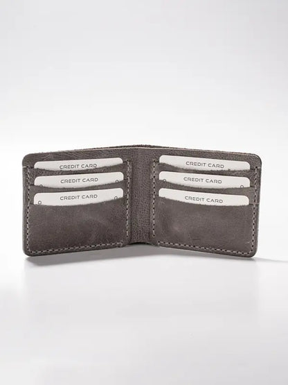 Hallerbos El Yapımı Hakiki Deri Cüzdan