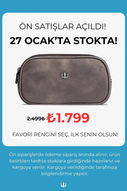 Pars Minimal Hakiki Deri El Çantası