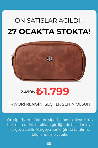 Pars Minimal Hakiki Deri El Çantası