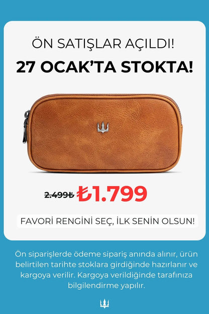 Pars Minimal Hakiki Deri El Çantası