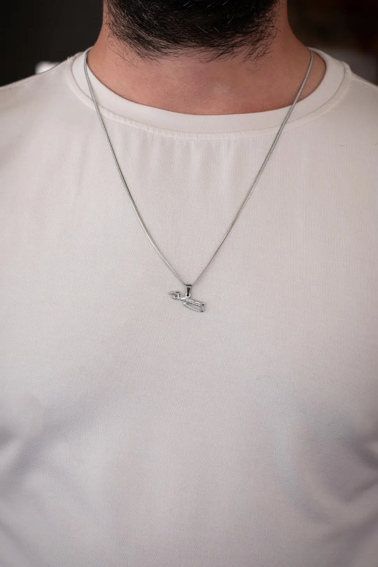 K.Atatürk İmza Çelik Kolye