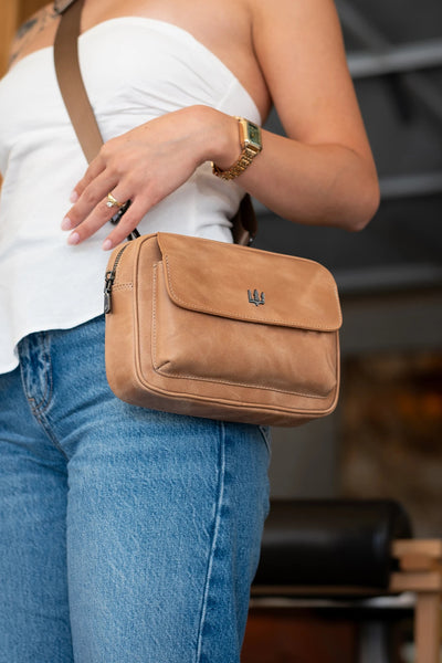 Bohem Hakiki Deri Çanta