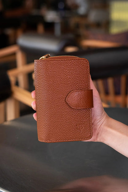 Amor Hakiki Deri Kadın Cüzdan