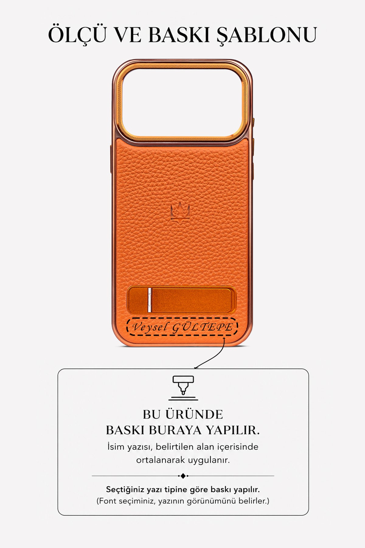 Kickstand Telefon Kılıfı 17/18 Pro Max