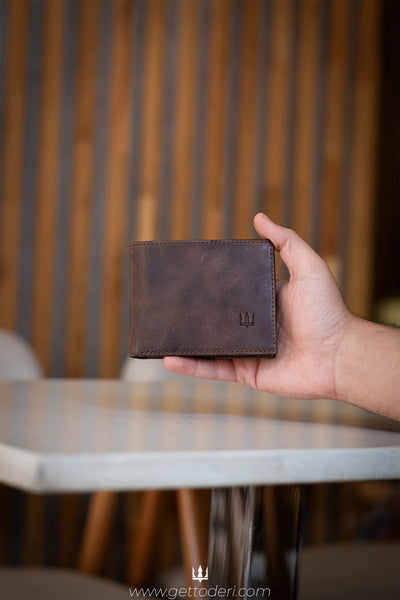 Cio Hakiki Deri Cüzdan