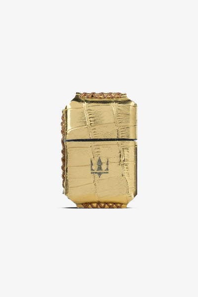 Getto Hakiki Deri Kılıflı Çakmak