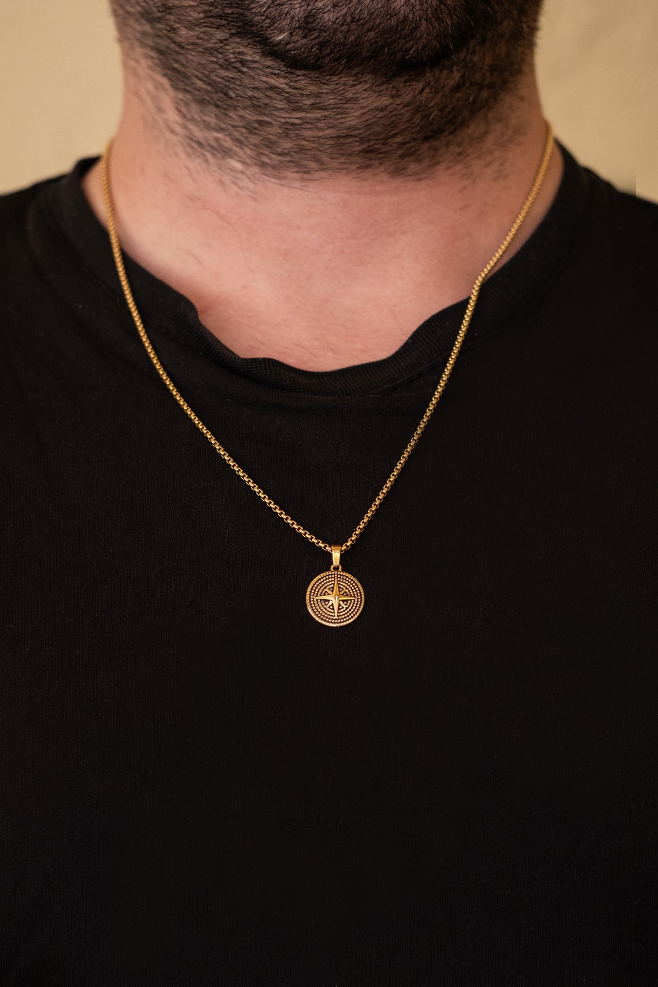 Kuzey Yıldızı Çelik Kolye