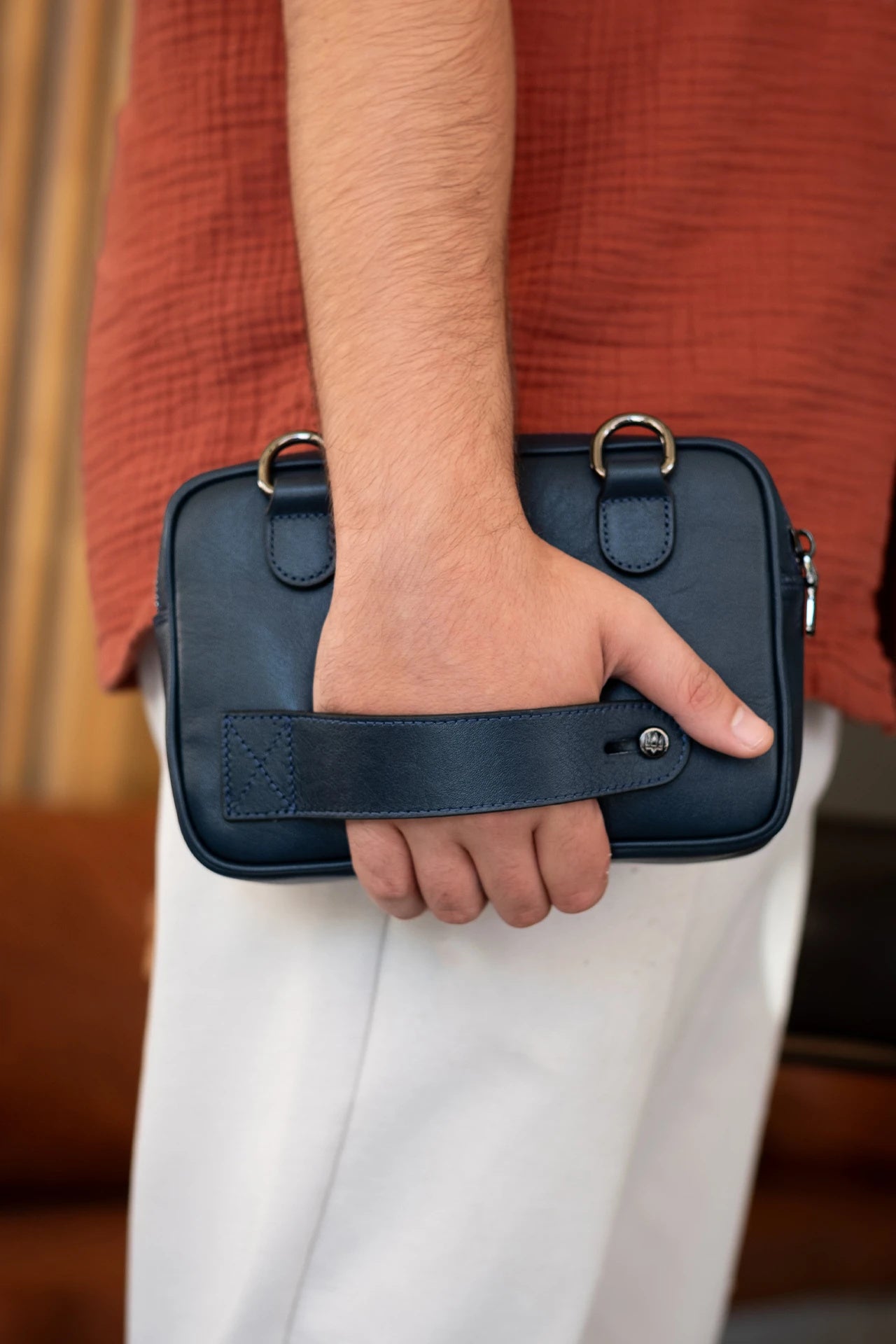 Giesto Hakiki Deri Çanta