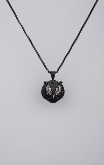 Design Owl Çelik Kolye