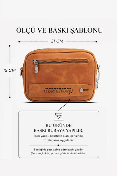 Lock Bag Hakiki Deri El Çantası