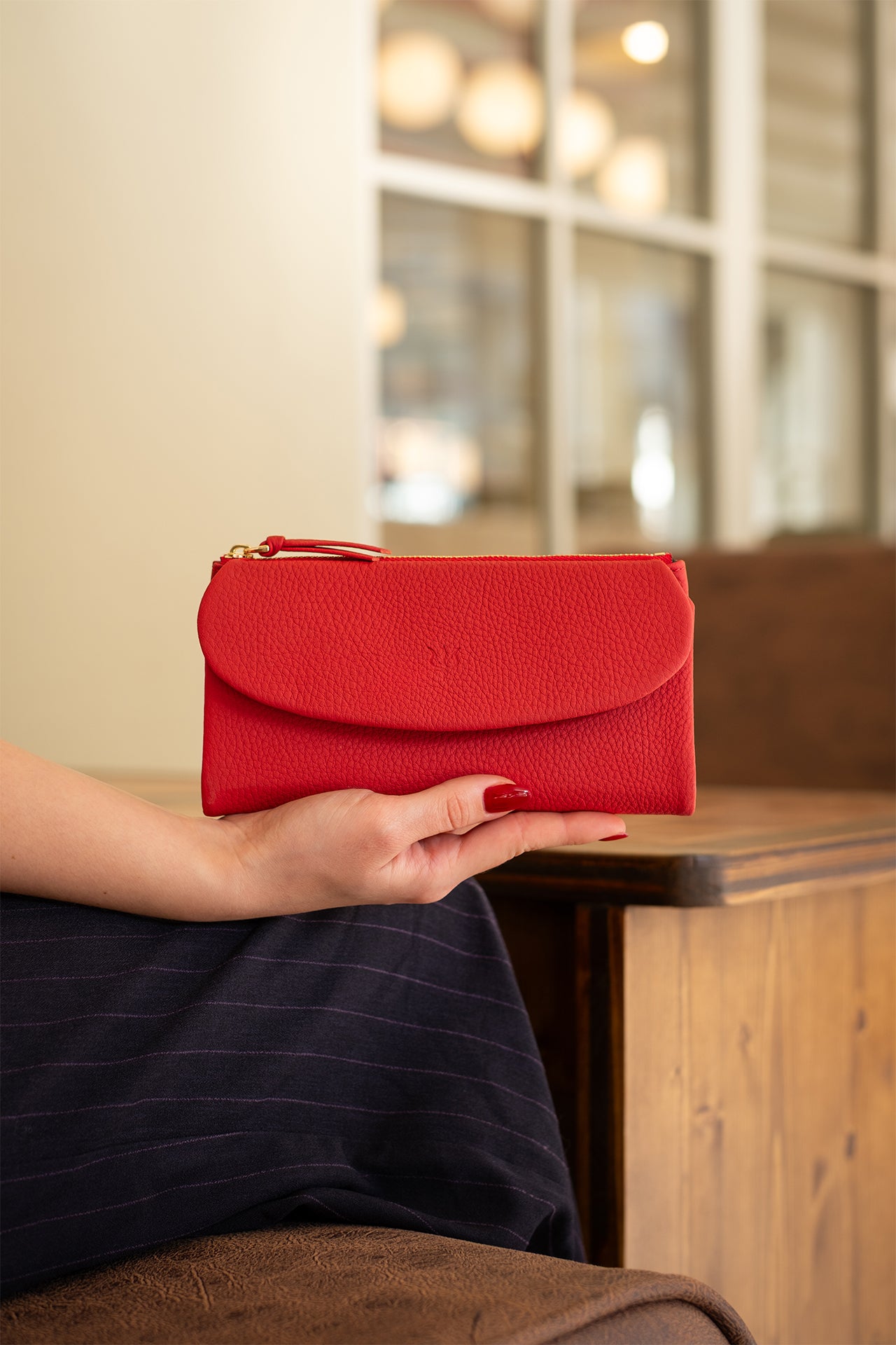 Marjin Hakiki Deri Kadın Portföy